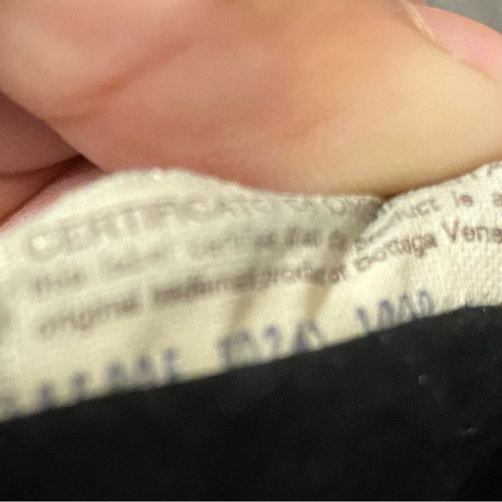BOTTEGA VENETA Vintage Black Suede And W/ Leather Straps In Excellent Condition - Picture 5 of 11